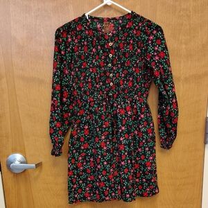 Cat & Jack Floral Long Sleeve Dress